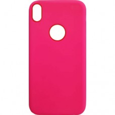 Capa para iPhone X e XS - Emborrachada Top Pink